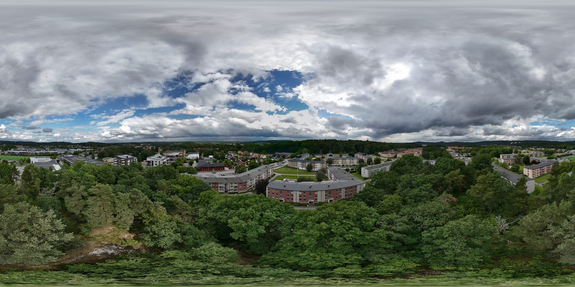 Preview: Panorama over Alingsås